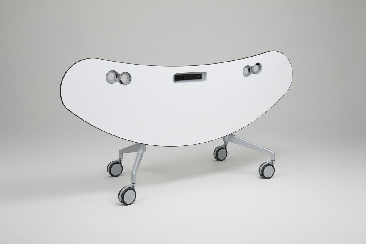 CampFire Collaborative Desk, 3 Seat Positions CCR6030