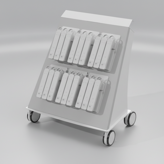 Juce 18-place battery charging cart