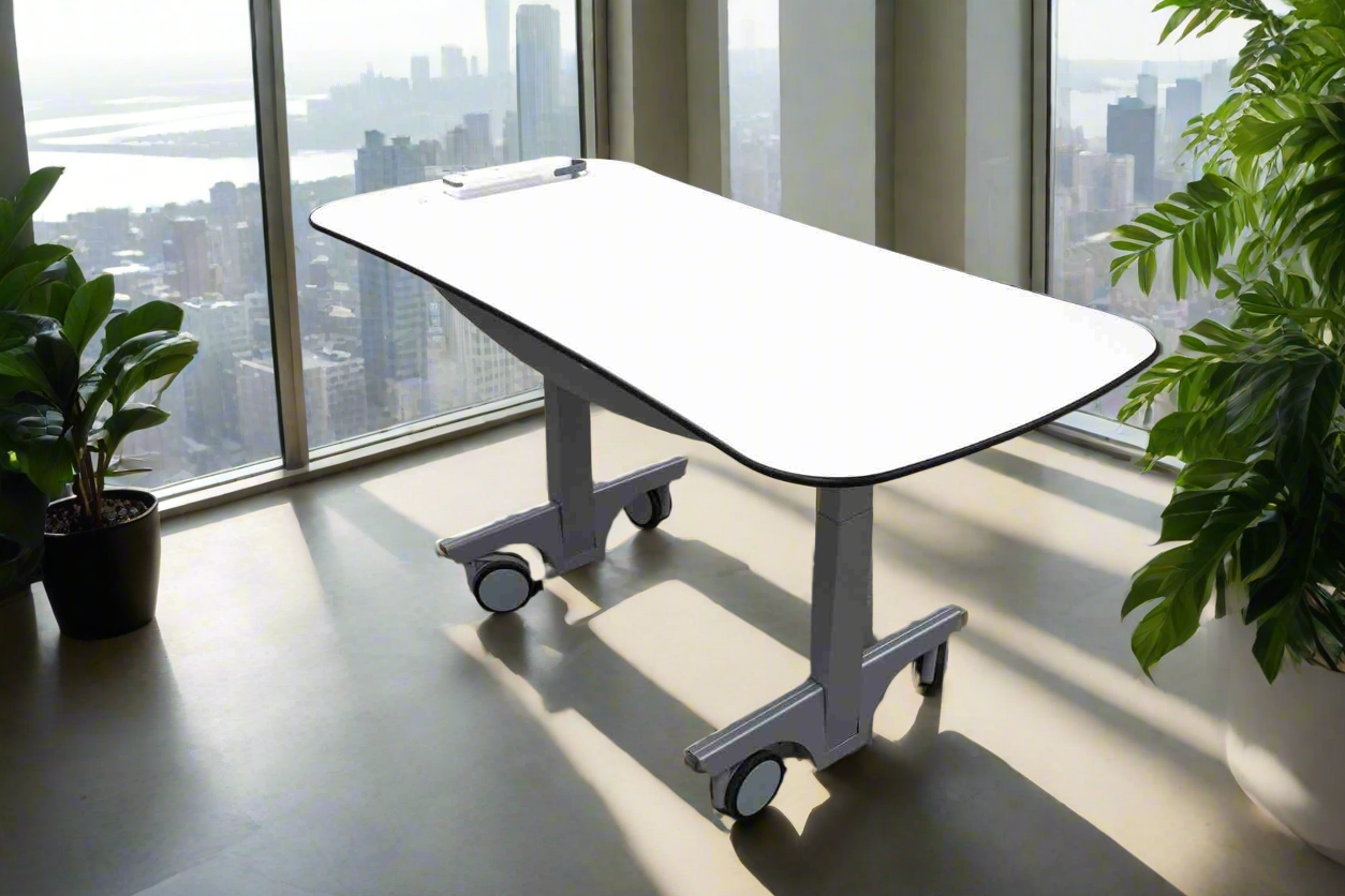 Respond! Desk, 60 x 30 Sit-Stand Desk, Integral AC+DC Power RLA6030