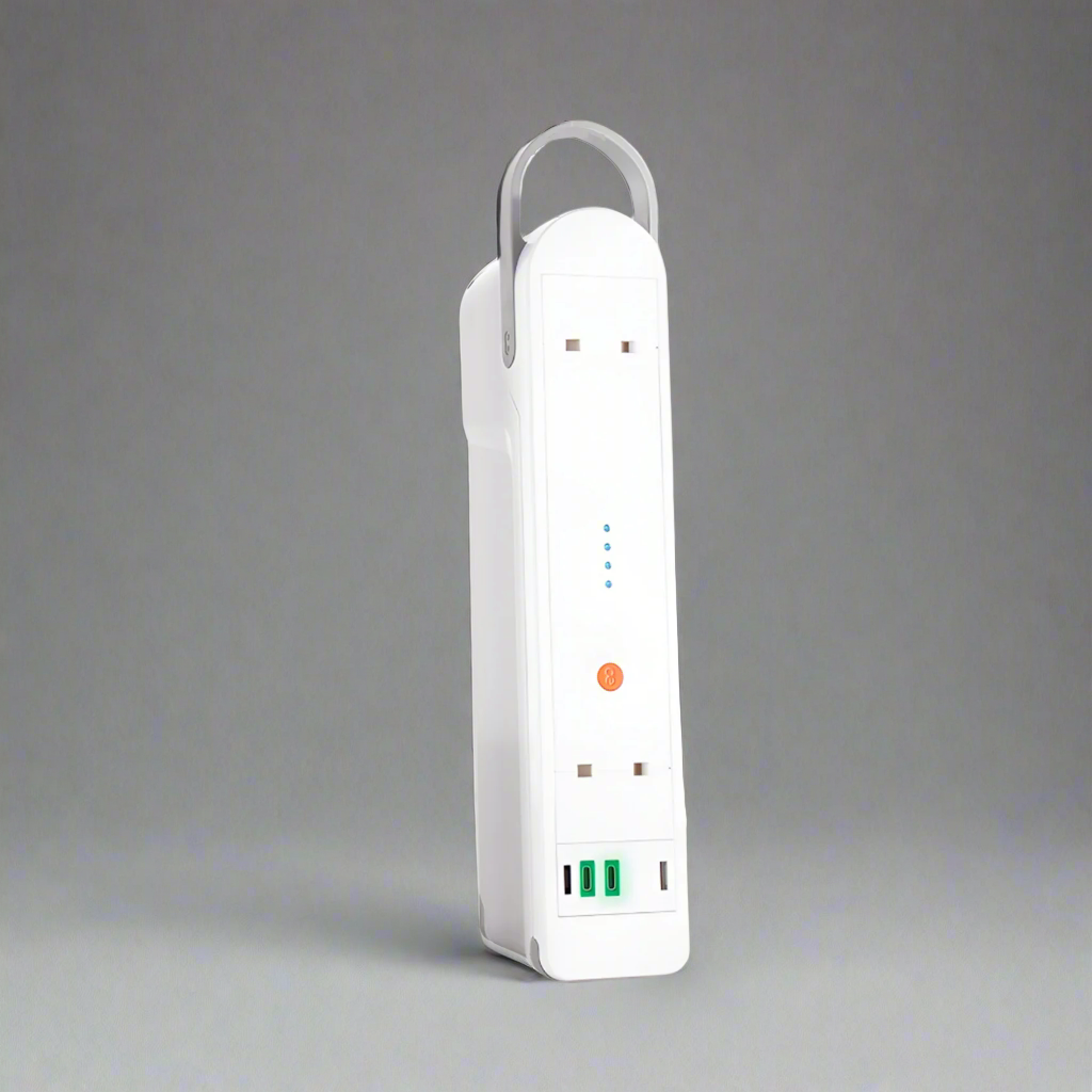 C-power with 240Wh Battery and 2 x USB-C, White, PR410