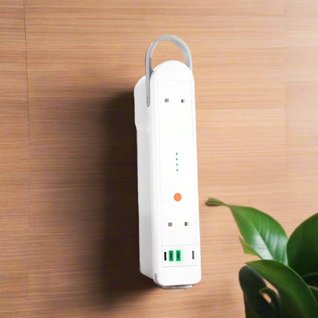 C-power with 240Wh Battery and 2 x USB-C, White, PR410